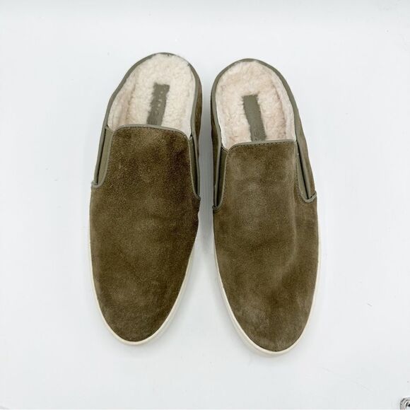 Vince Women’s Garvey 2 Genuine Shearling Lined Slip-On Sneaker Sz 6 - Picture 6 of 12